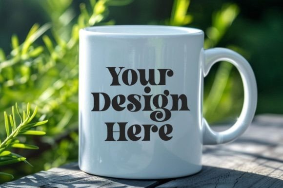 Download Green Nature Coffee Mug Garden Mockup - Premium Bundle