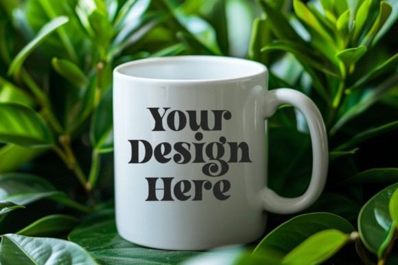 Download Green Nature Coffee Mug Garden Mockup - Premium Bundle